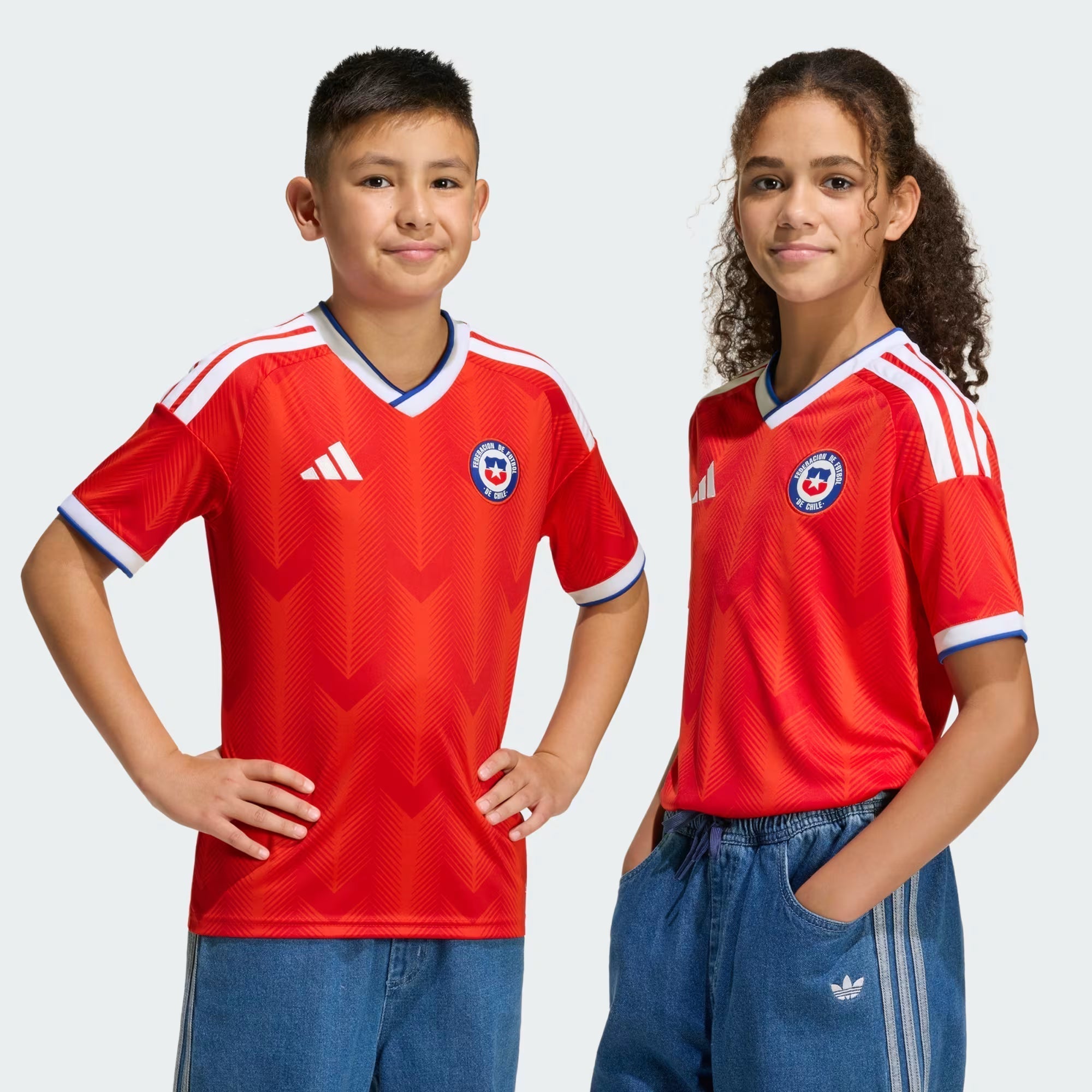 Chile 26 Home Kids Jersey World Cup 2026