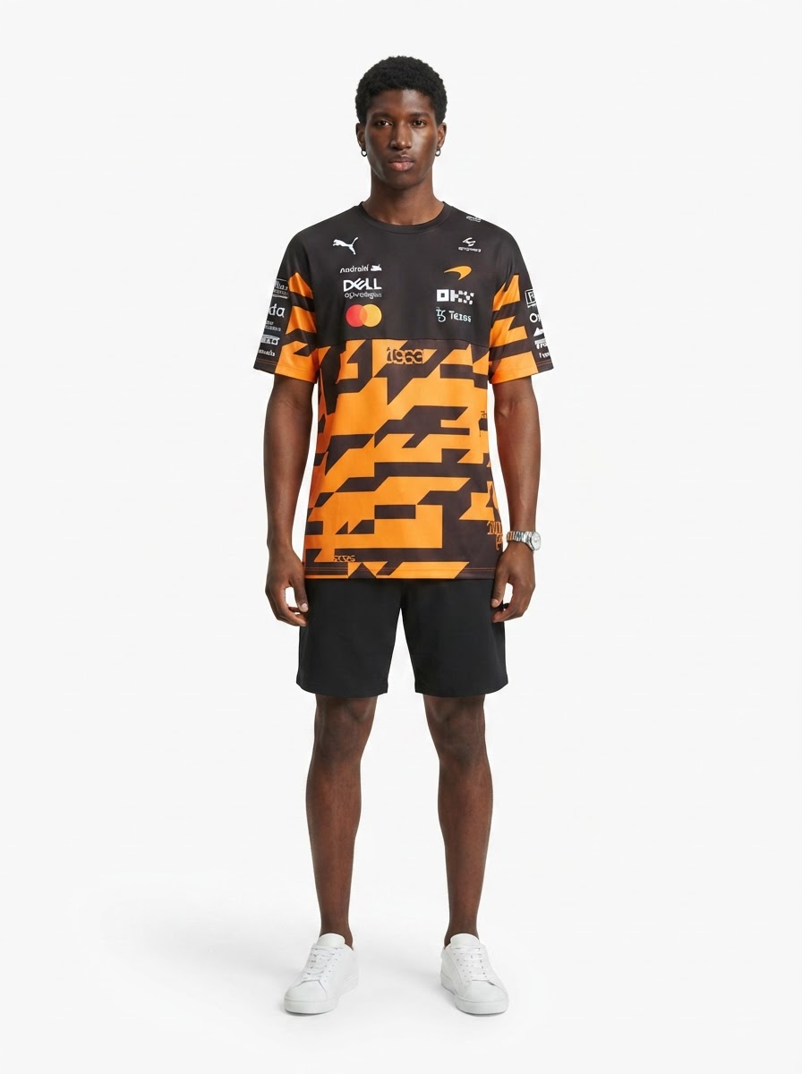 2026 McLaren Mastercard F1 team Replica Tee Men Driver