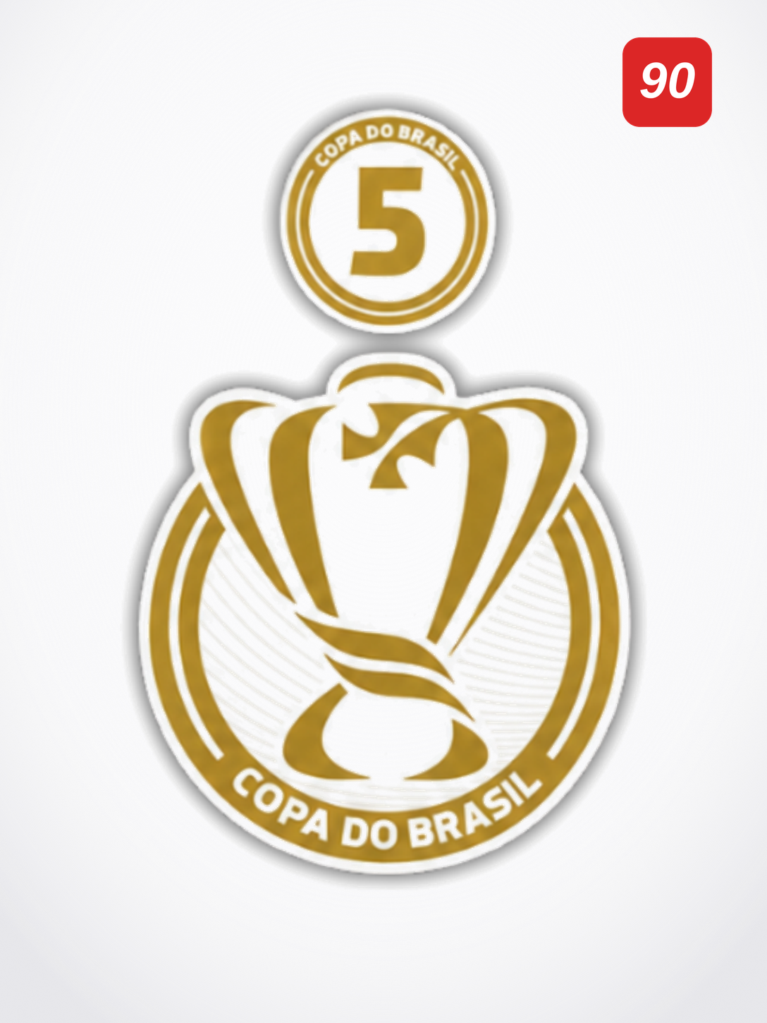 Patch Copa do Brasil Participation 5 Titulos
