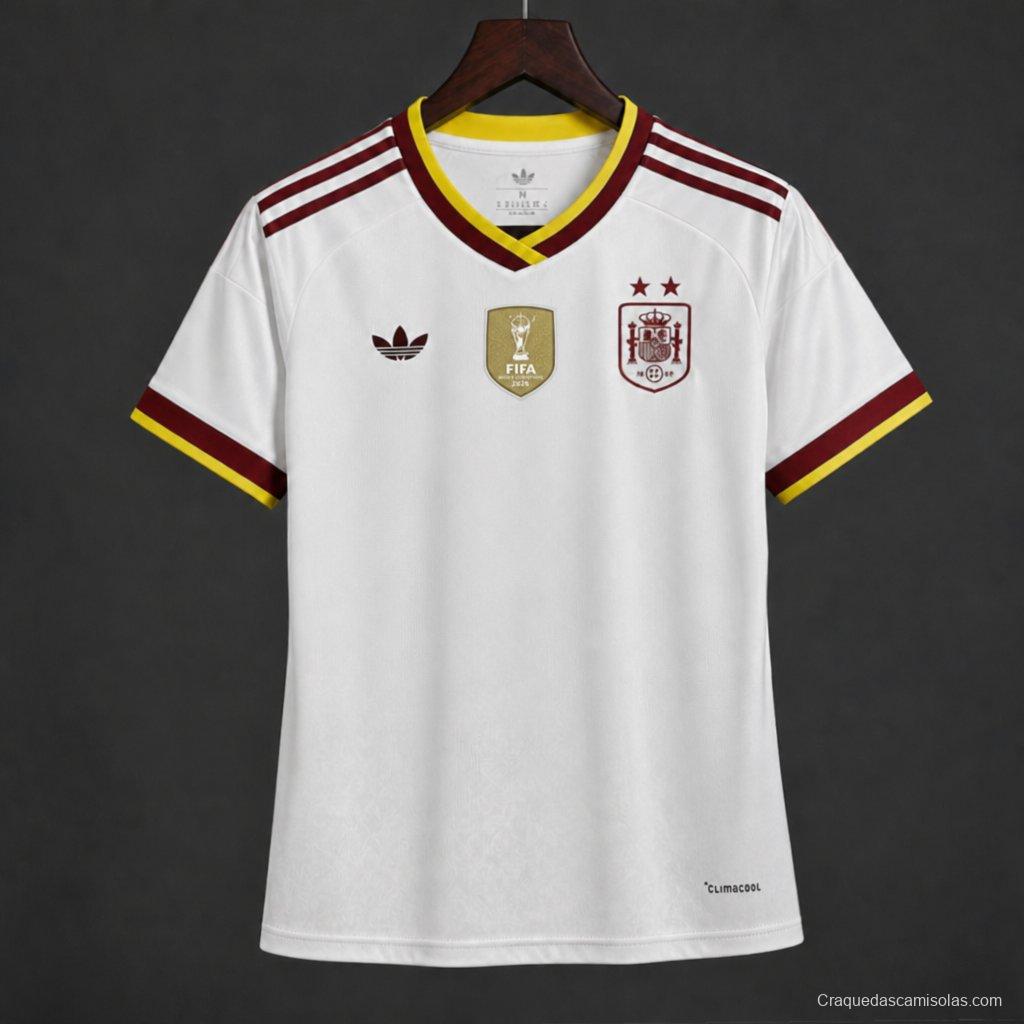 Spain Away World Cup 2026 Women Champions - Fan Version