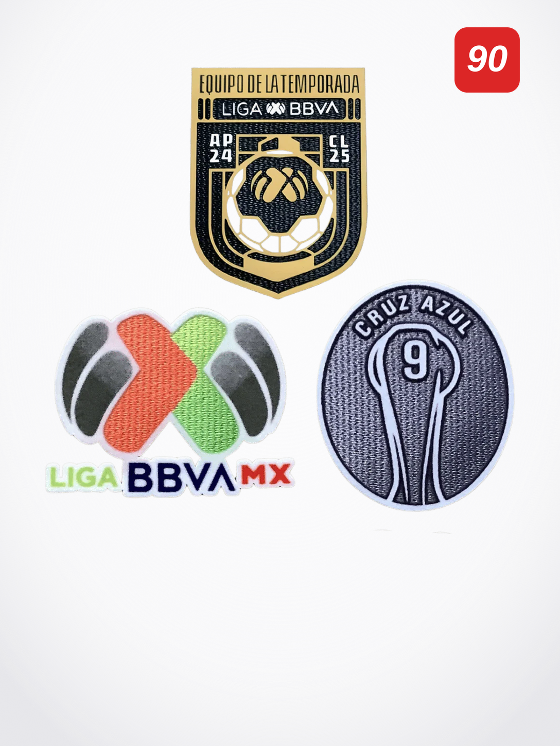 Patches Cruz Azul 24-25