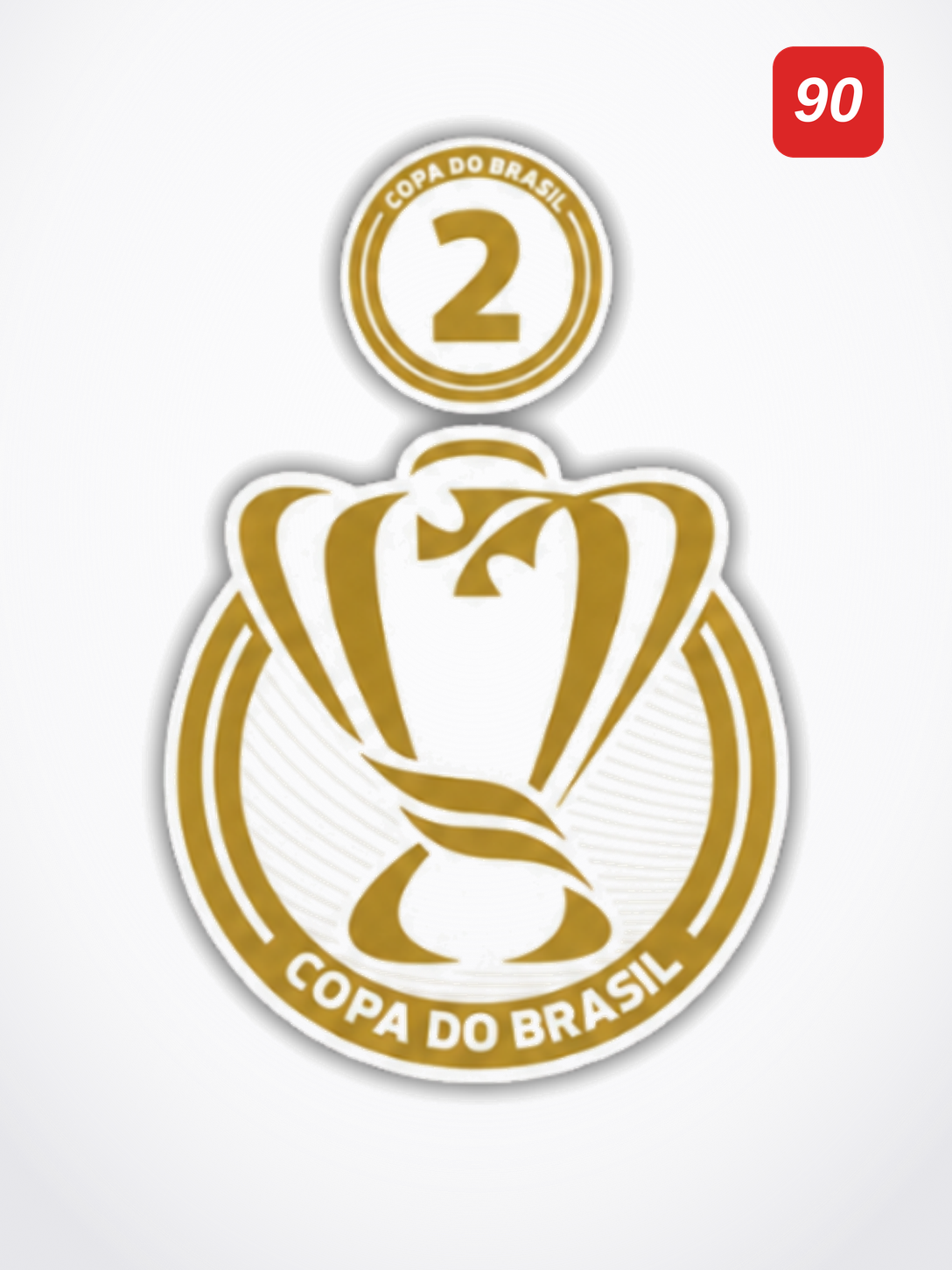 Patch Copa do Brasil Participation 2 Titulos