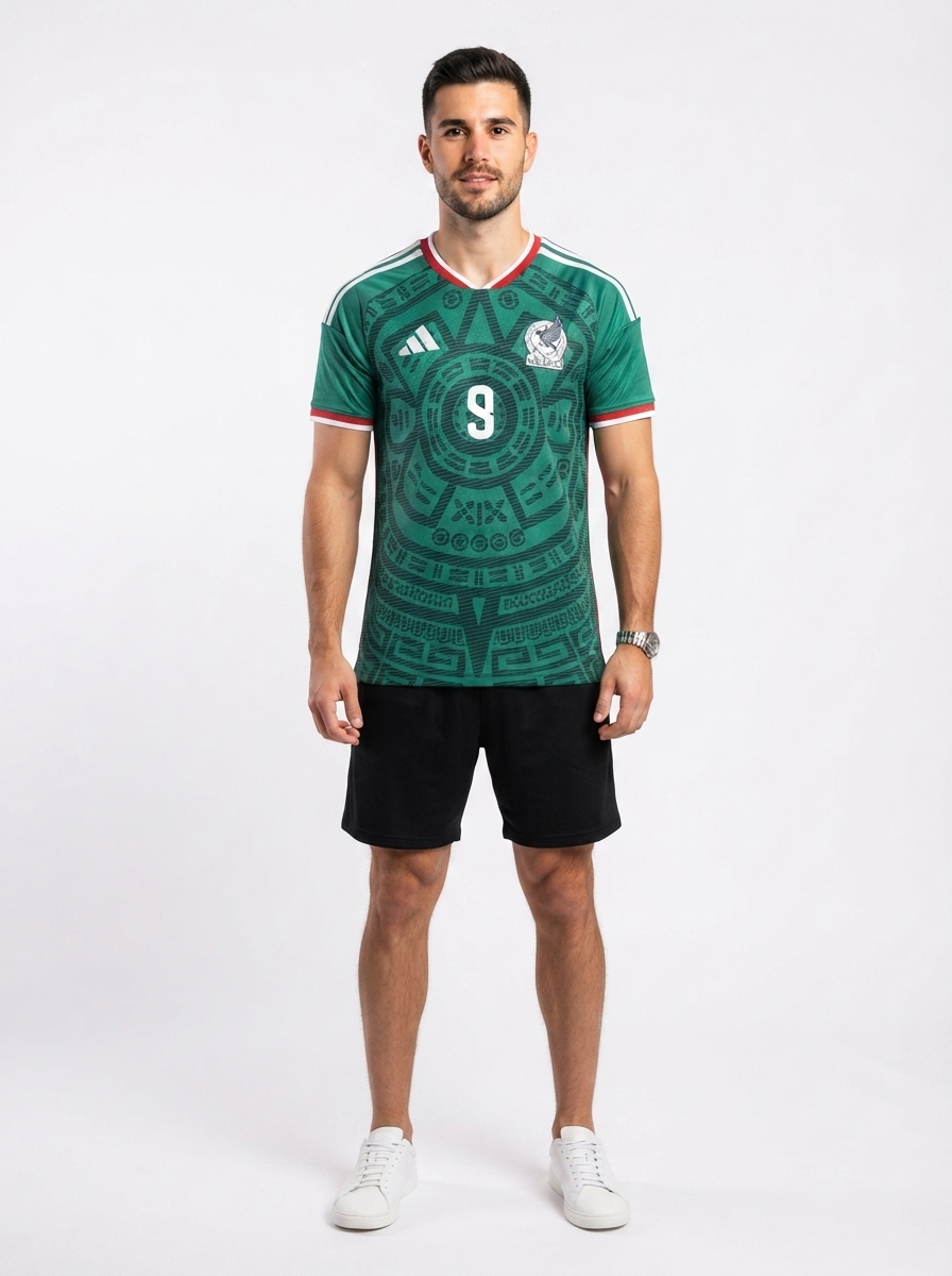 Mexico Home RAÚL 9 Authentic Player [Slim Fit] Player Shirt 2026 World Cup
