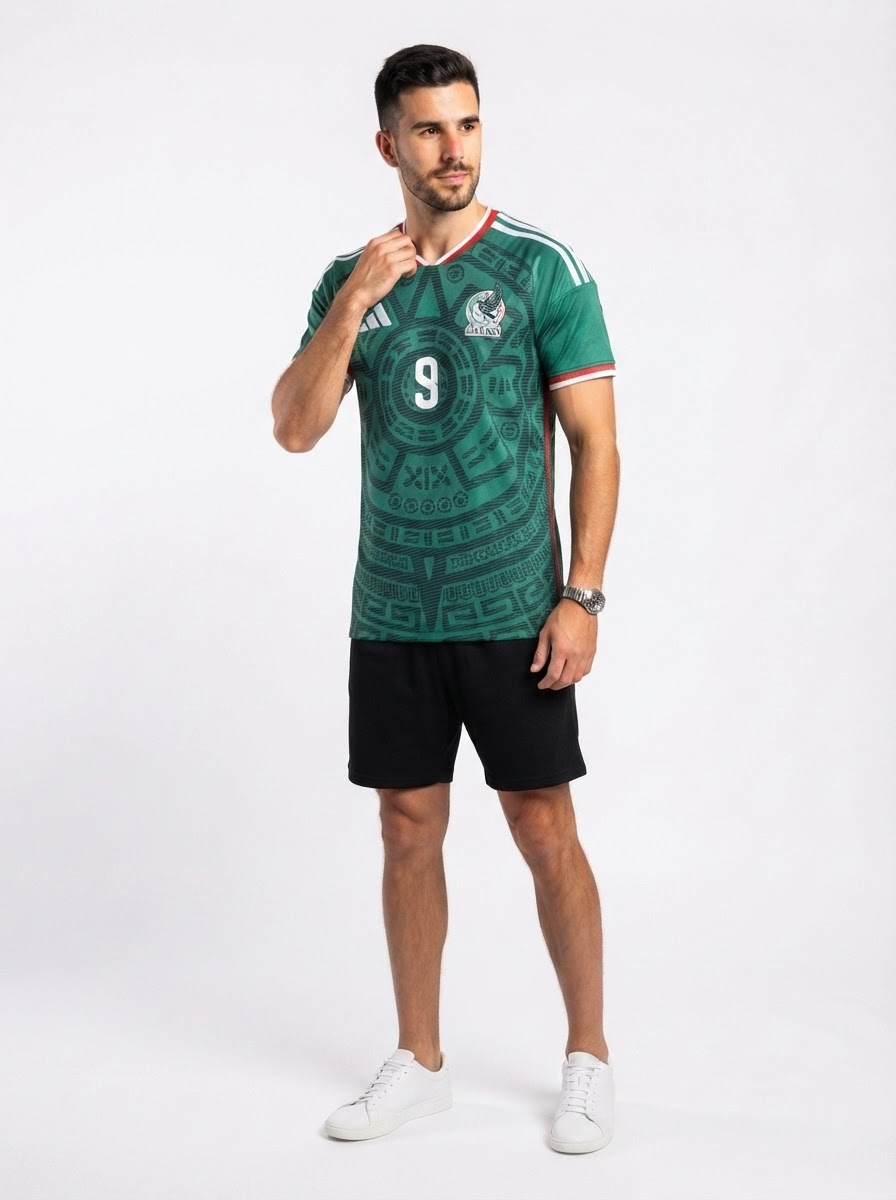 Mexico Home RAÚL 9 Authentic Player [Slim Fit] Player Shirt 2026 World Cup