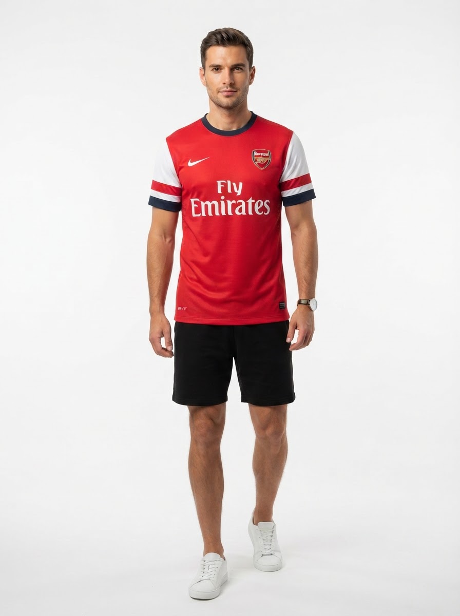 Arsenal 12/13 I Home Jersey - Retro Version
