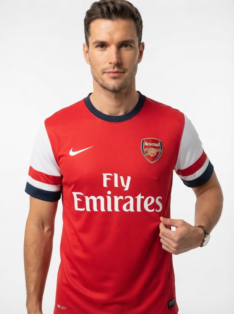 Arsenal 12/13 I Home Jersey - Retro Version