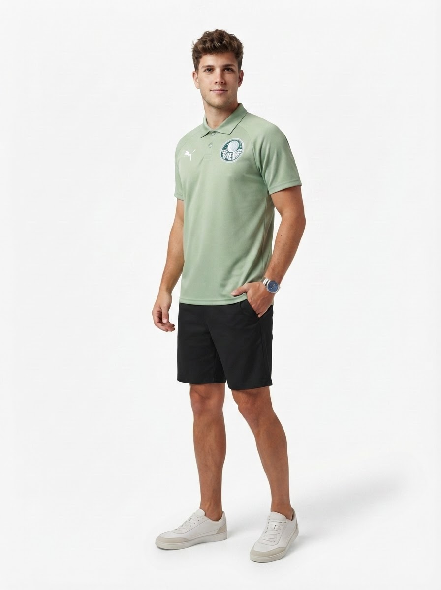 Palmeiras 23/24 Polo Edition Jersey - Light Green - Fan Version
