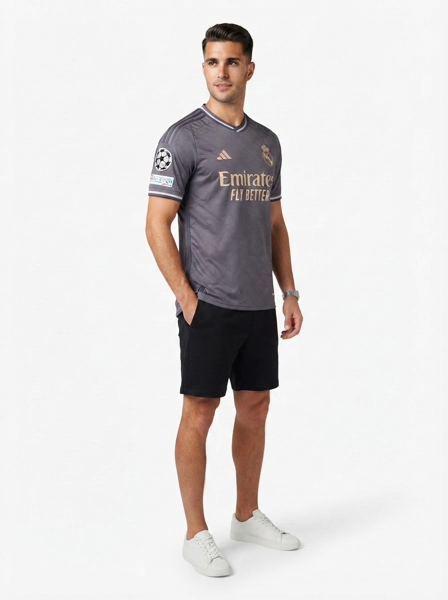 Kylian Mbappe Real Madrid 24/25 III Third Jersey - Player Version - Slim Fit