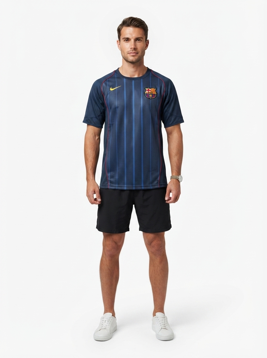 Barcelona 2004/05 Away Retro