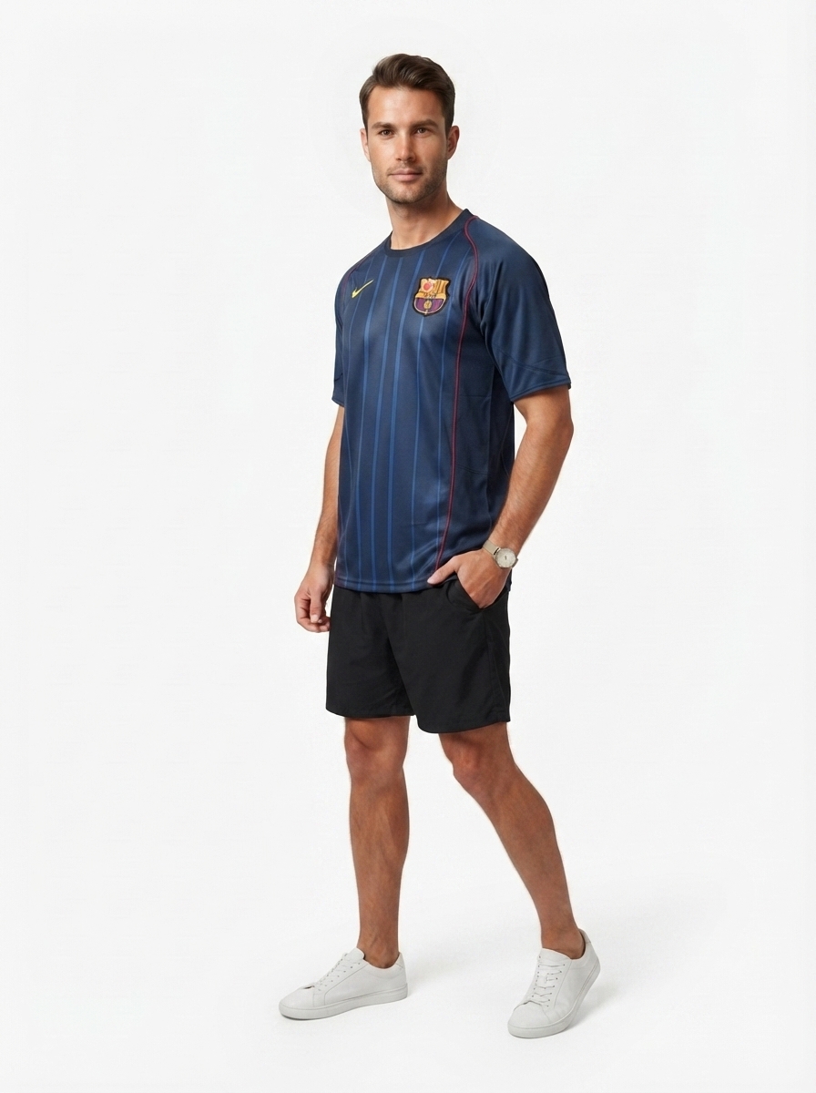 Barcelona 2004/05 Away Retro