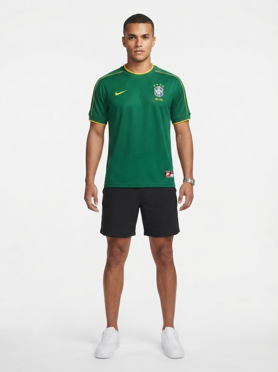 Jersey Retro Brasil 1998 Fan