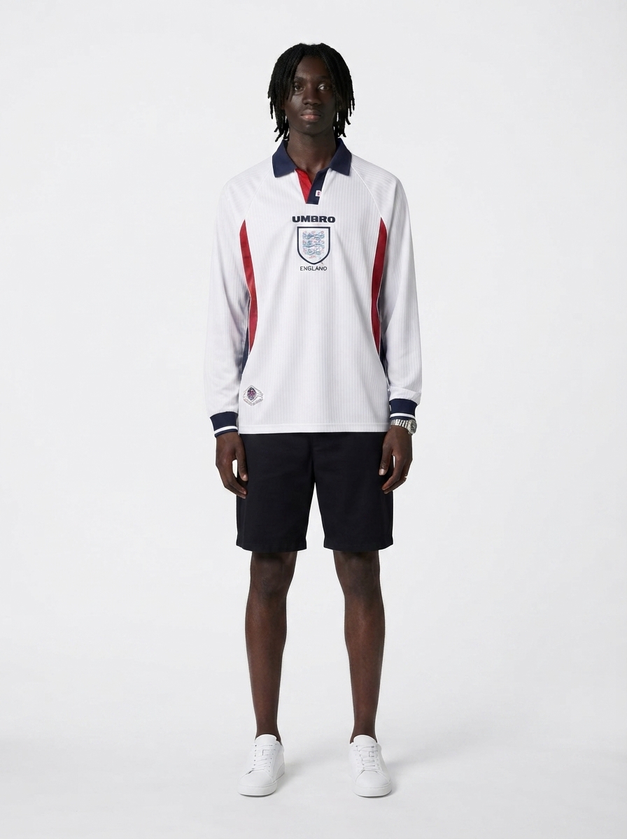 Jersey Retro Inglaterra 1998/99 I Longsleeve