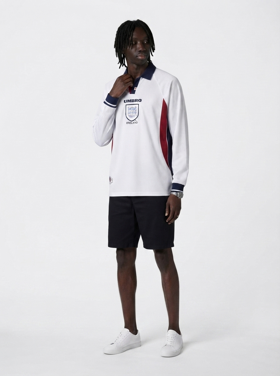 Jersey Retro Inglaterra 1998/99 I Longsleeve