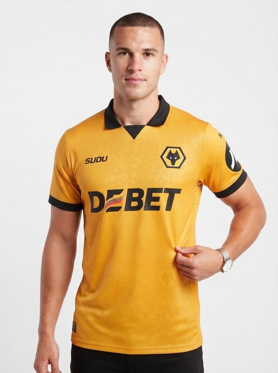 Wolves 2025/26 Home Jersey