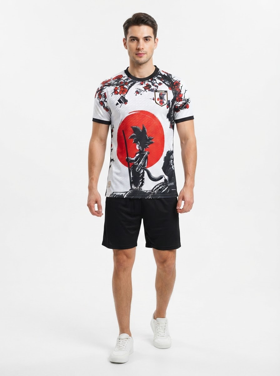 Japan 25/26 Special Edition Jersey - White - Player Version - Slim Fit