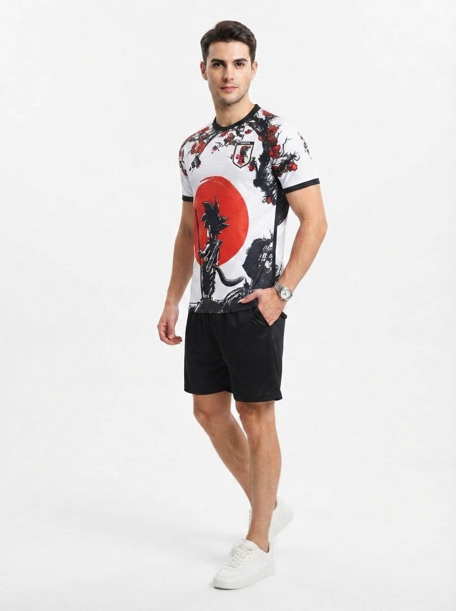 Japan 25/26 Special Edition Jersey - White - Player Version - Slim Fit