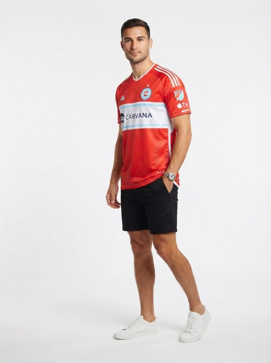 Chicago Fire Home Fan Jersey 2025/26