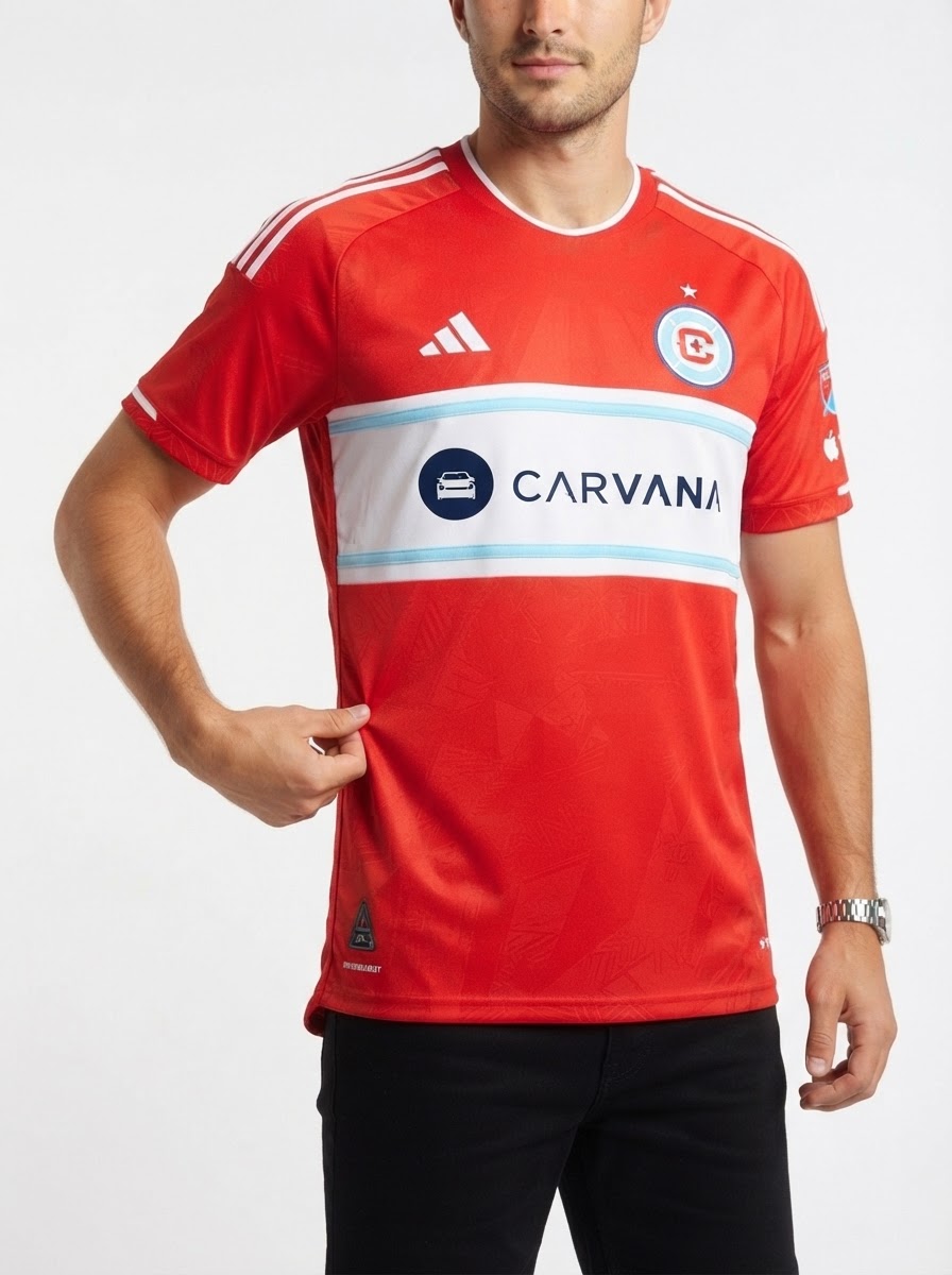 Chicago Fire Home Fan Jersey 2025/26