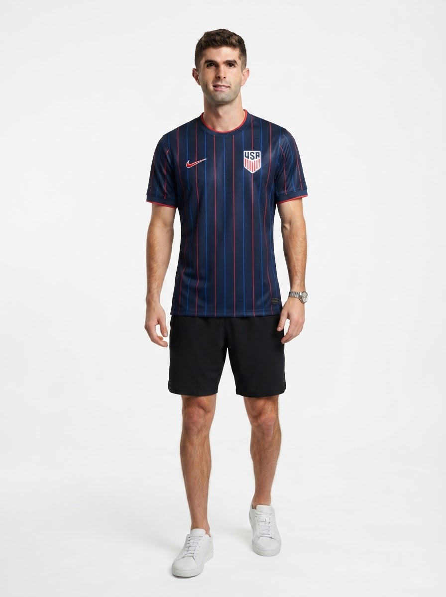 USA Pulisic 10 Away Fan Jersey 2025/26