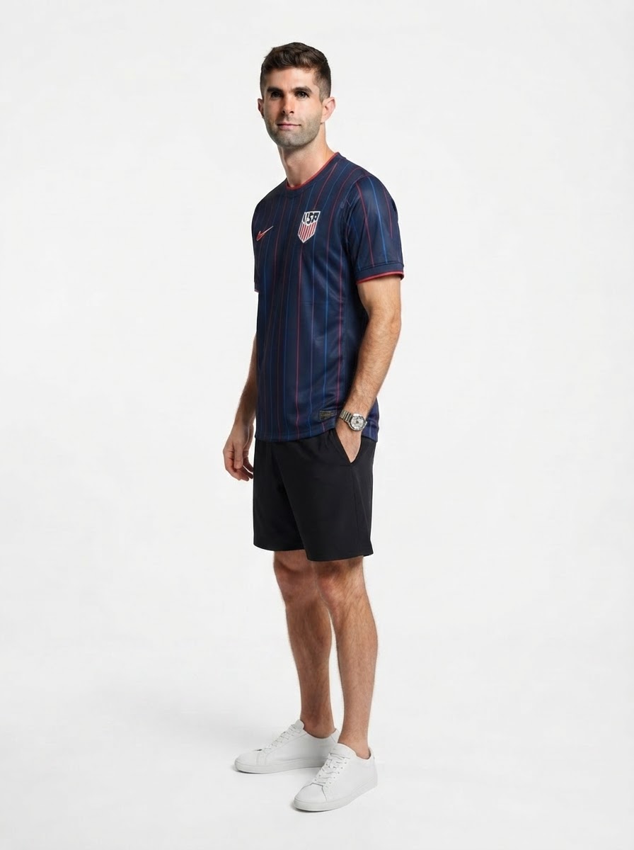 USA Pulisic 10 Away Fan Jersey 2025/26