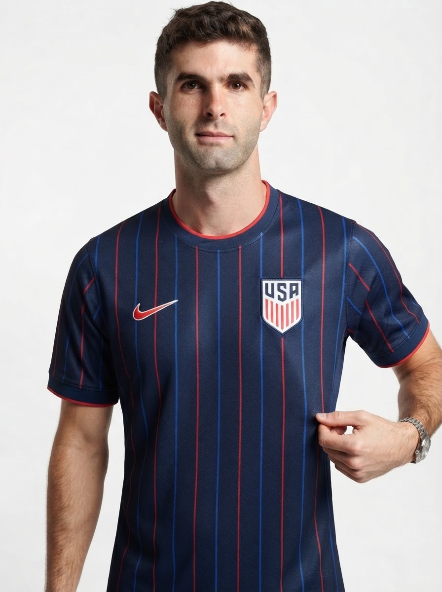 USA Pulisic 10 Away Fan Jersey 2025/26