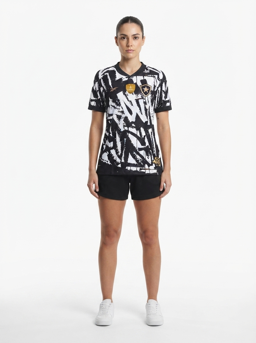 Jersey Women's Botafogo 2025/26 IV - Patch Campeao Libertadores