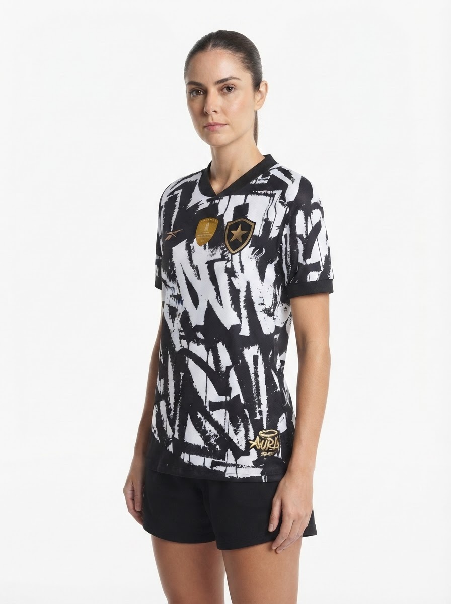 Jersey Women's Botafogo 2025/26 IV - Patch Campeao Libertadores