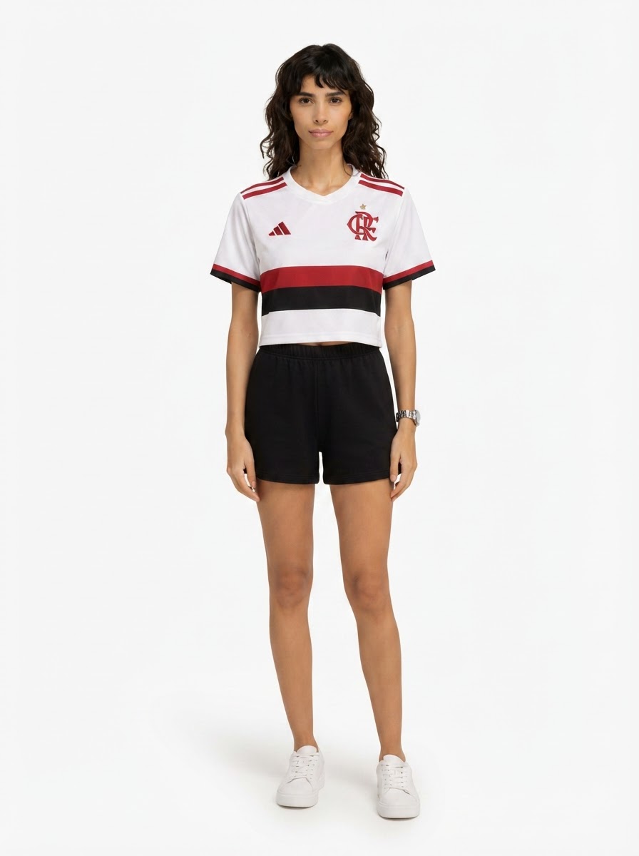Cropped Flamengo Women's Jogo 2 2026