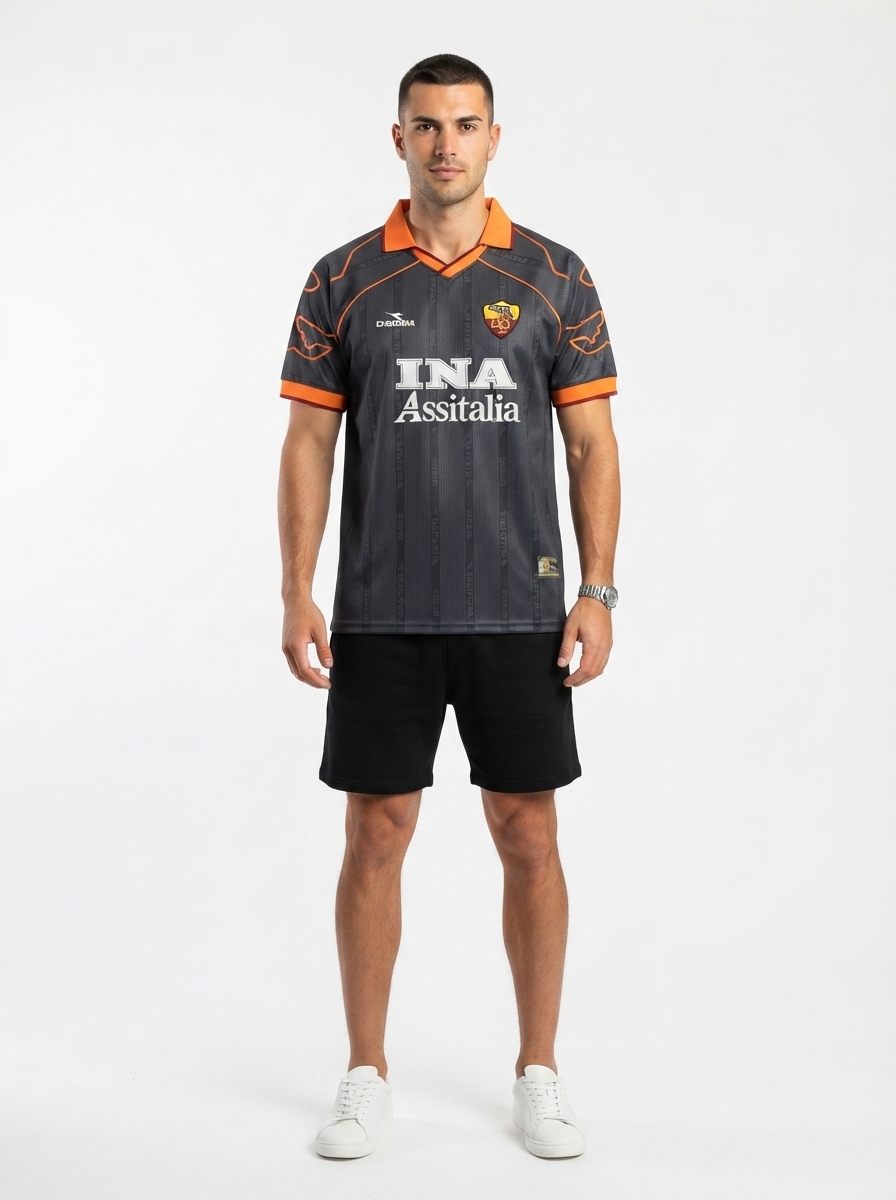 AS Roma 99/00 II Away Jersey - Retro Version