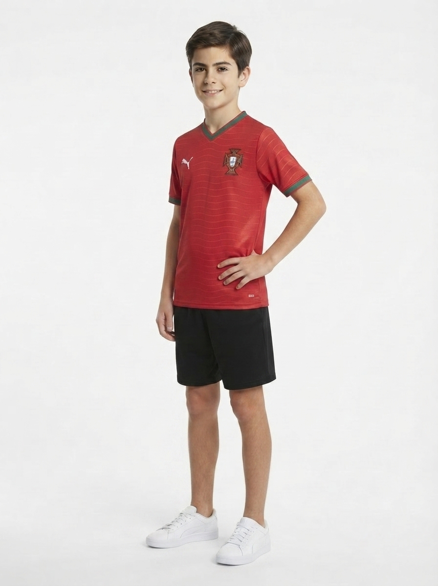 Portugal 2026 Home World Cup 2026 Kit Kids