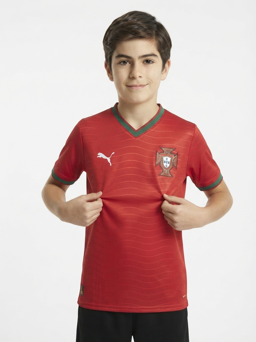 Portugal 2026 Home World Cup 2026 Kit Kids