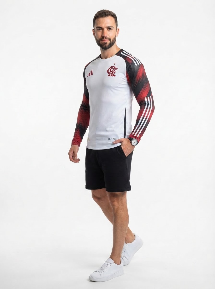 Jersey ML Away Flamengo 2025/26 Player [Slim Fit]