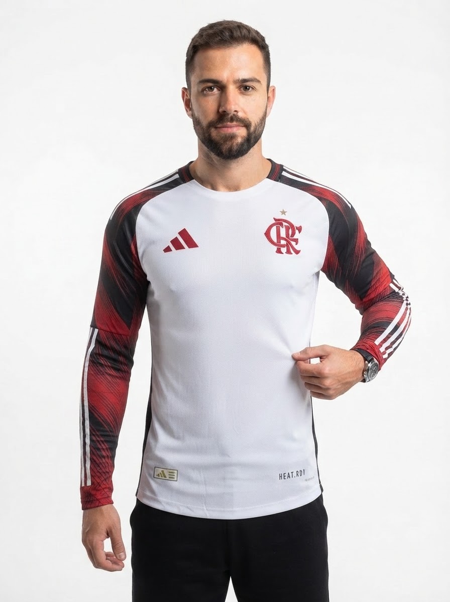 Jersey ML Away Flamengo 2025/26 Player [Slim Fit]