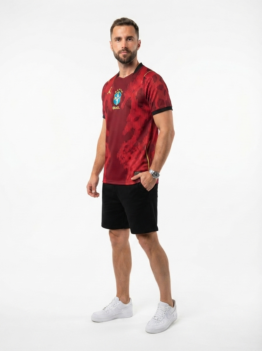 Brazil Special Edition Red Jersey 2026 - Vermelha Fan Version Brasil