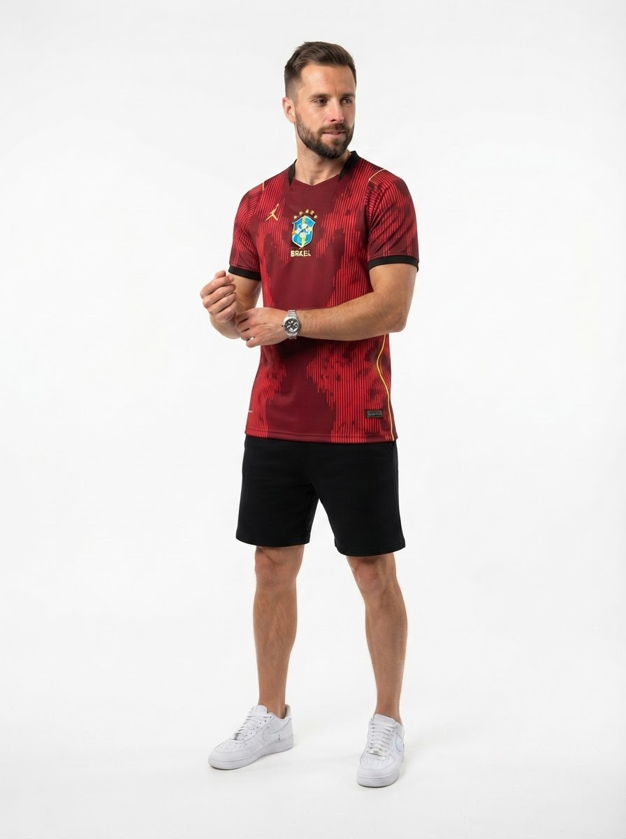 Brazil Special Edition Red Jersey 2026 - Vermelha Fan Version Brasil