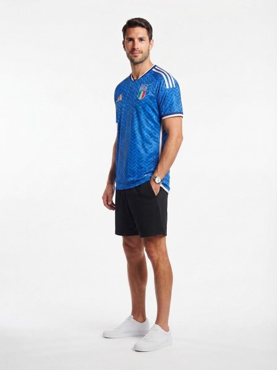 Italy Home Fan Jersey Shirt 2026 World Cup