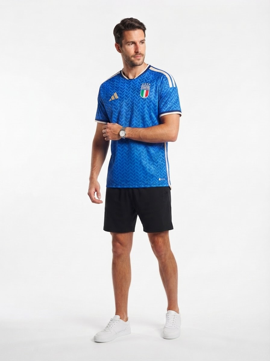 Italy Home Fan Jersey Shirt 2026 World Cup