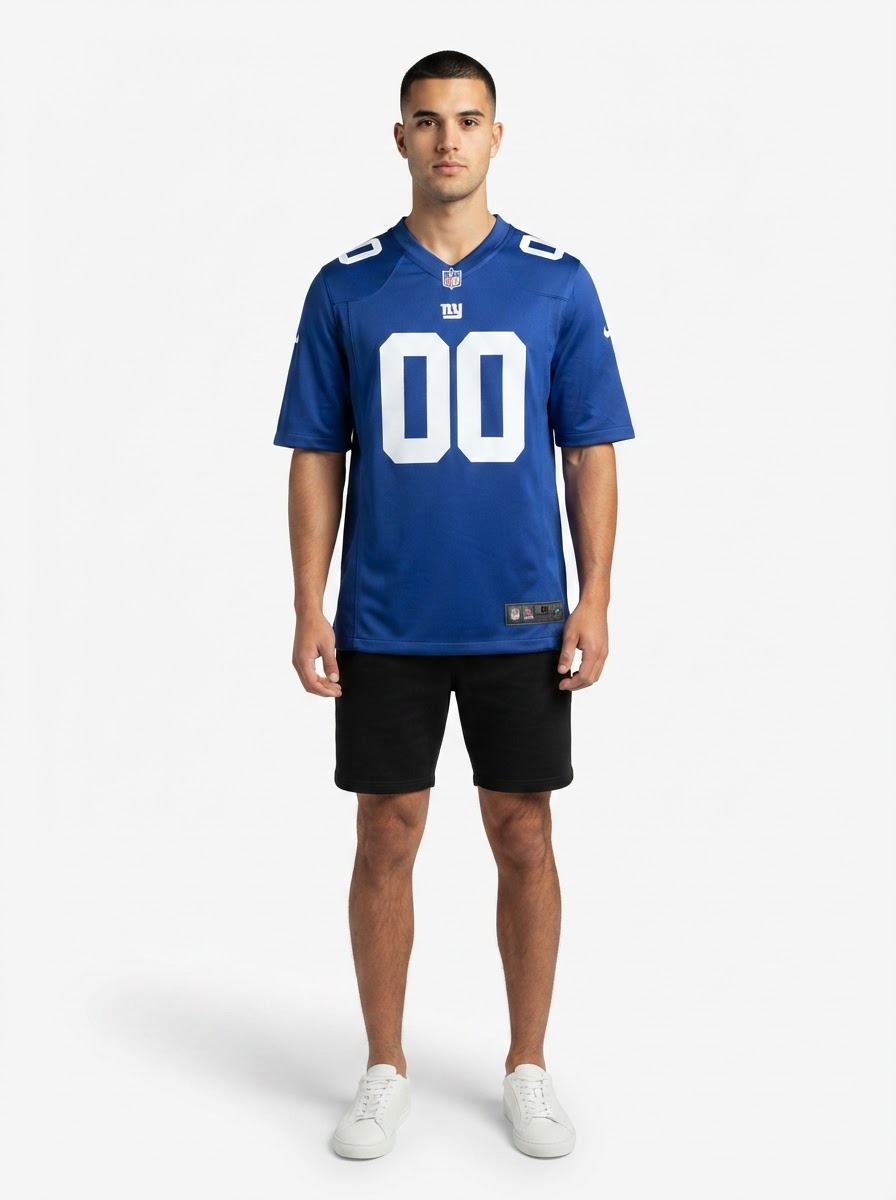 New York Giants - Royal Custom Game Jersey