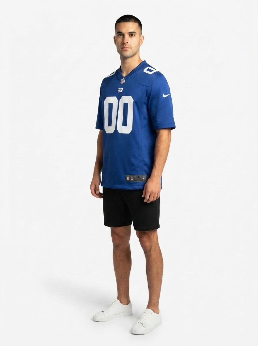 New York Giants - Royal Custom Game Jersey