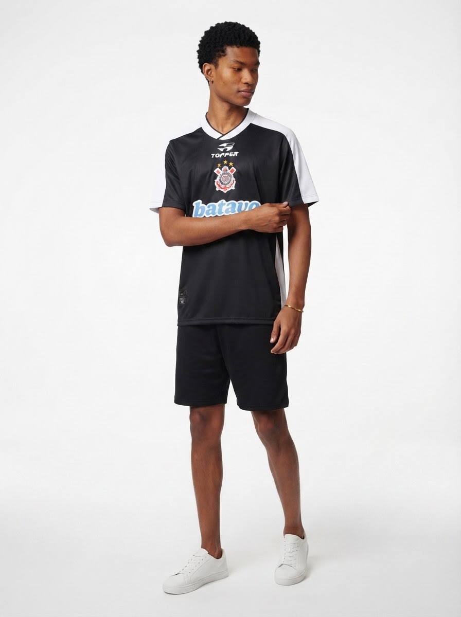 Corinthians 2000 II Away Jersey - Retro Version