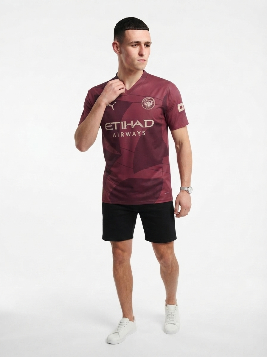 Manchester City 24/25 III Third Jersey - Player Version - Slim Fit