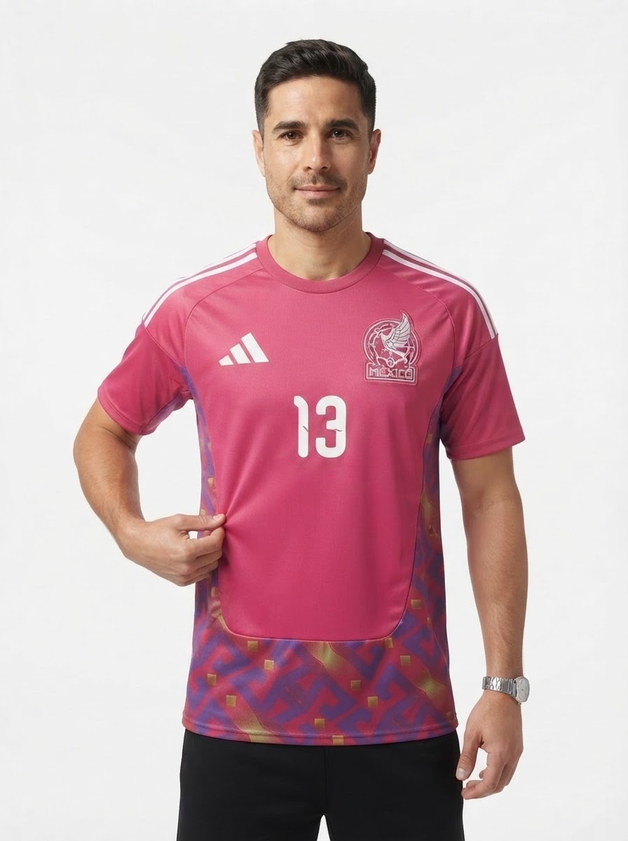 Mexico GK G.OCHOA 13 Fan Jersey Shirt 2026 World Cup