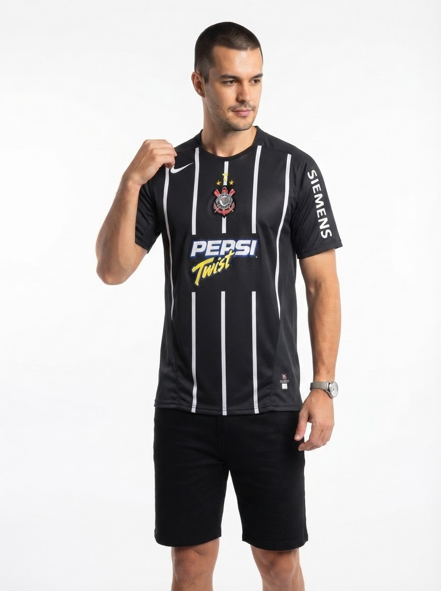 Jersey Corinthians Retrô Away 2004