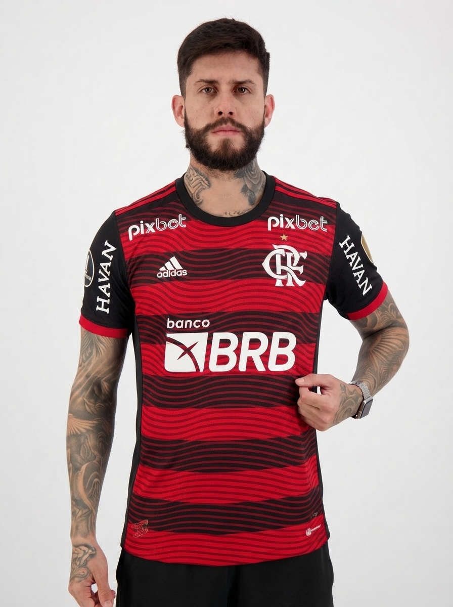 Jersey Retro Flamengo 2022 Home - Patch Libertadores