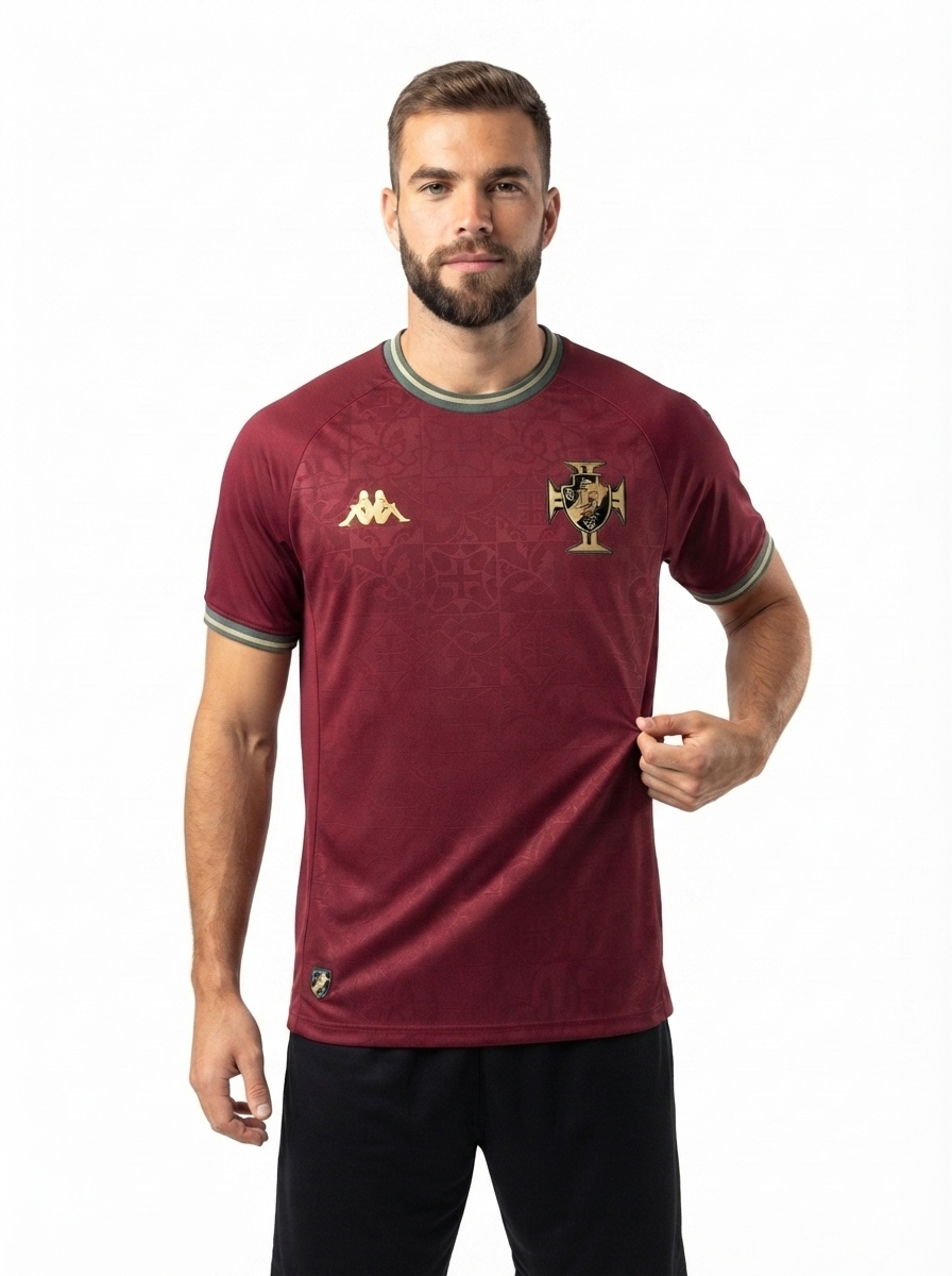 Vasco 22/23 Goalkeeper Jersey - Burgundy - Fan Version