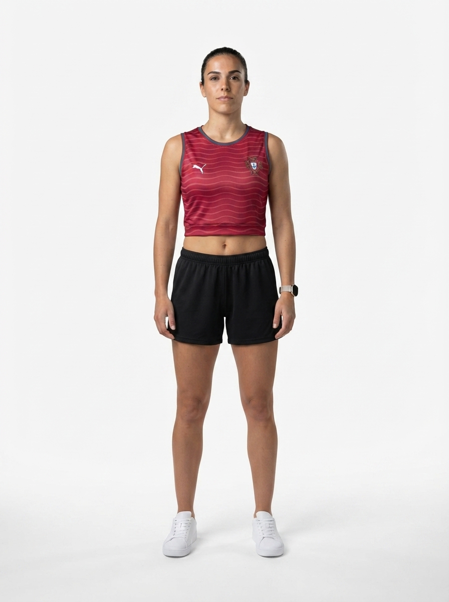 Portugal 2026 Home Women's Vest Cropped