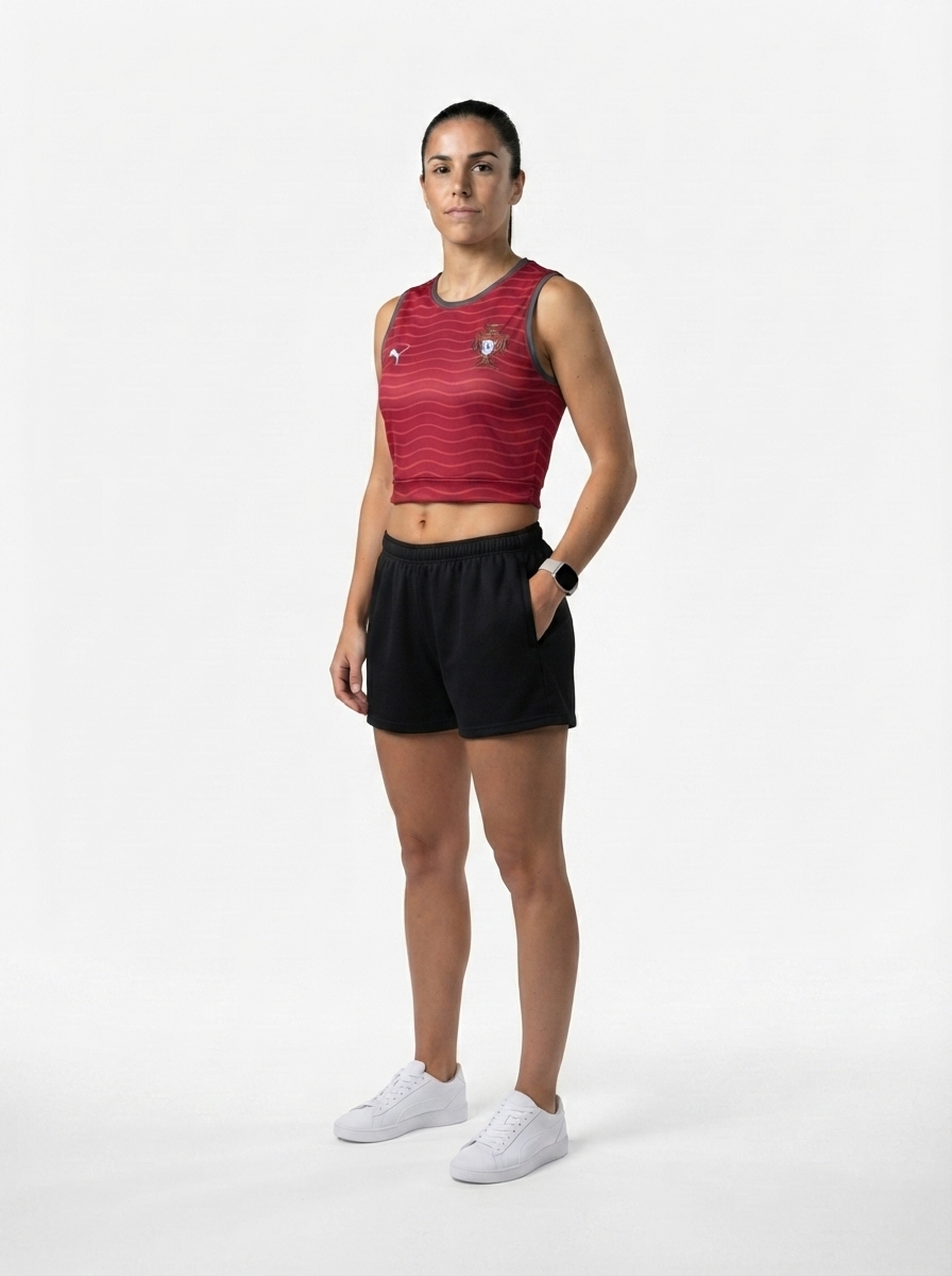Portugal 2026 Home Women's Vest Cropped
