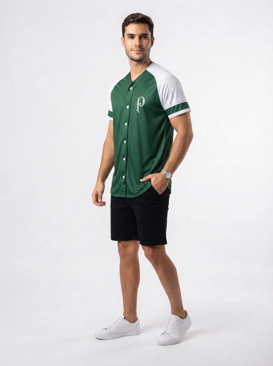 Camiseta Palmeiras Baseball III Men's - [Slim Fit]