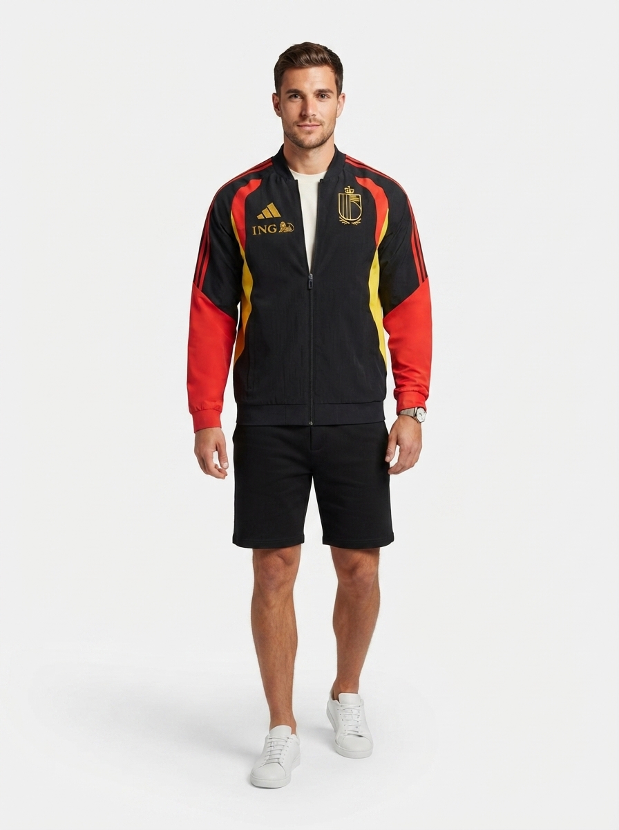 Jacket Bélgica Black WorldCup