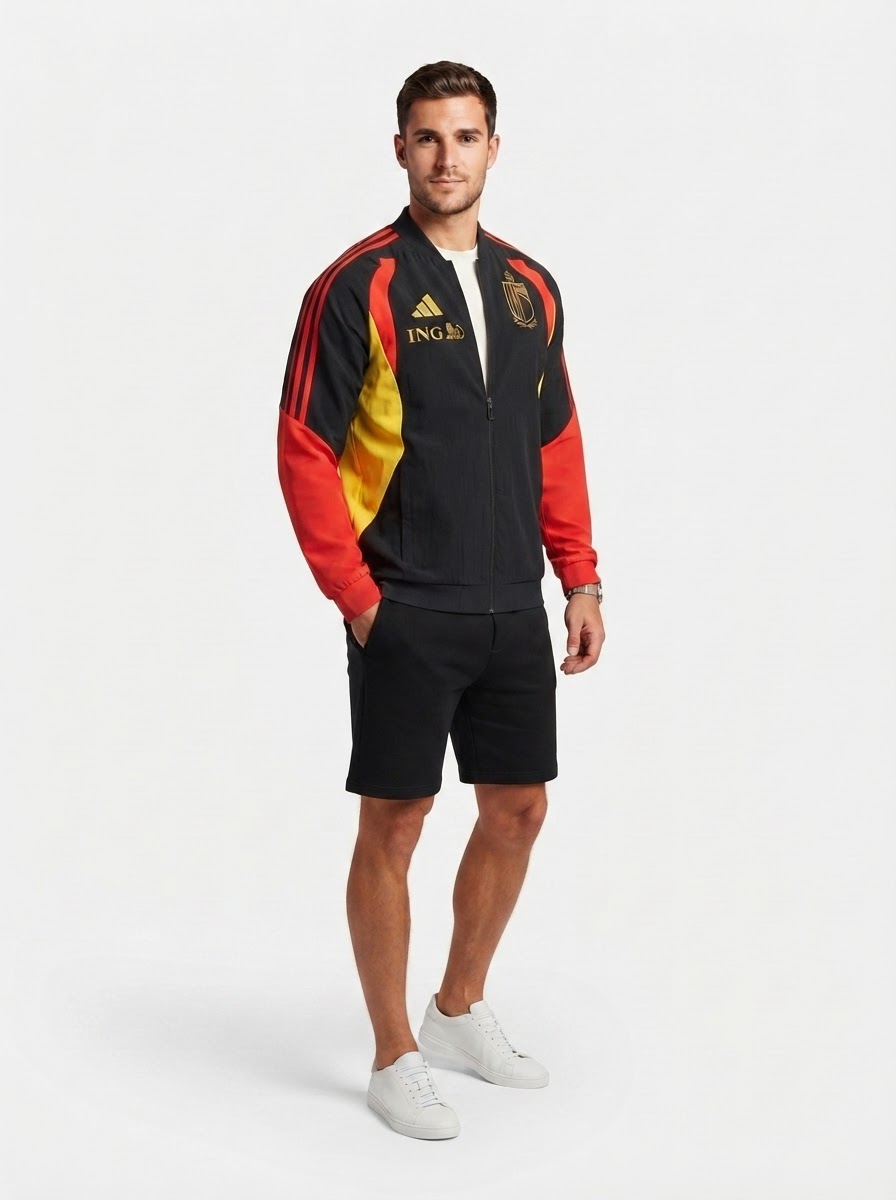 Jacket Bélgica Black WorldCup